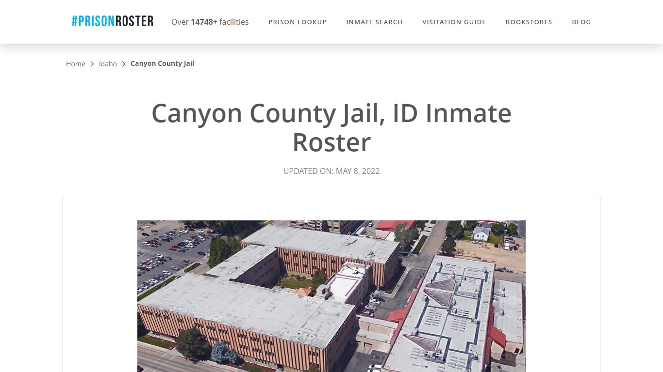 Canyon County Jail, ID Inmate Roster - Prisonroster